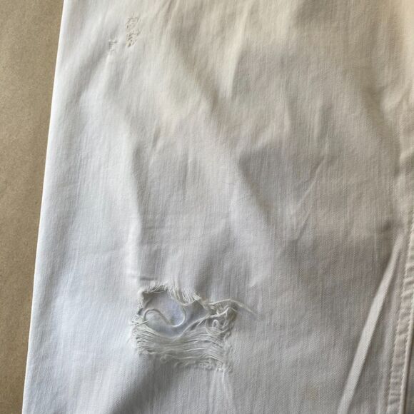 Aerie White Denim Distressed Pants - Picture 14 of 16